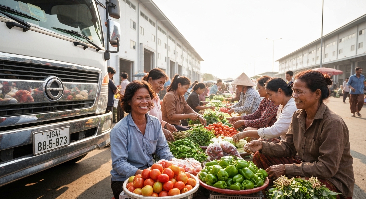 Cộng đồng người Việt tại Campuchia hưởng lợi từ thương mại song phương