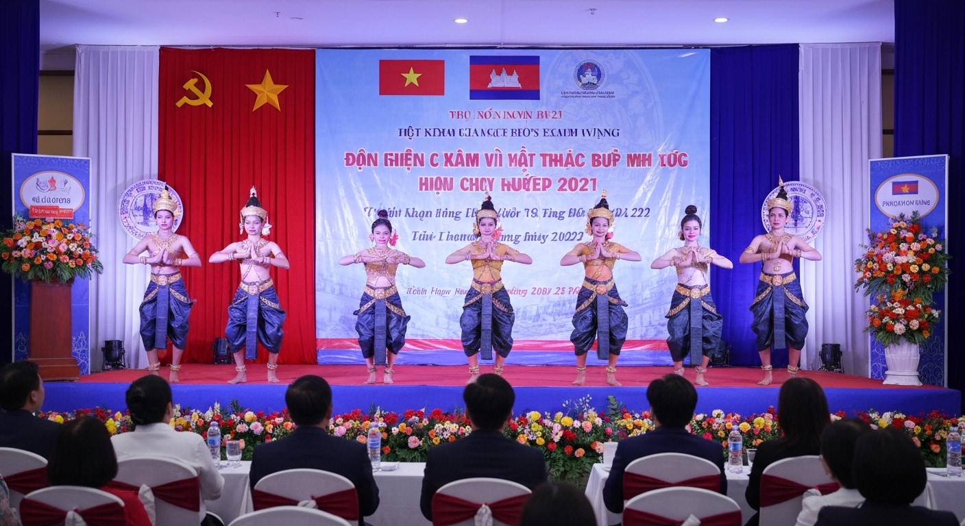 Giao lưu văn hóa giữa Việt Nam và Campuchia, tăng cường tình hữu nghị giữa hai nước.