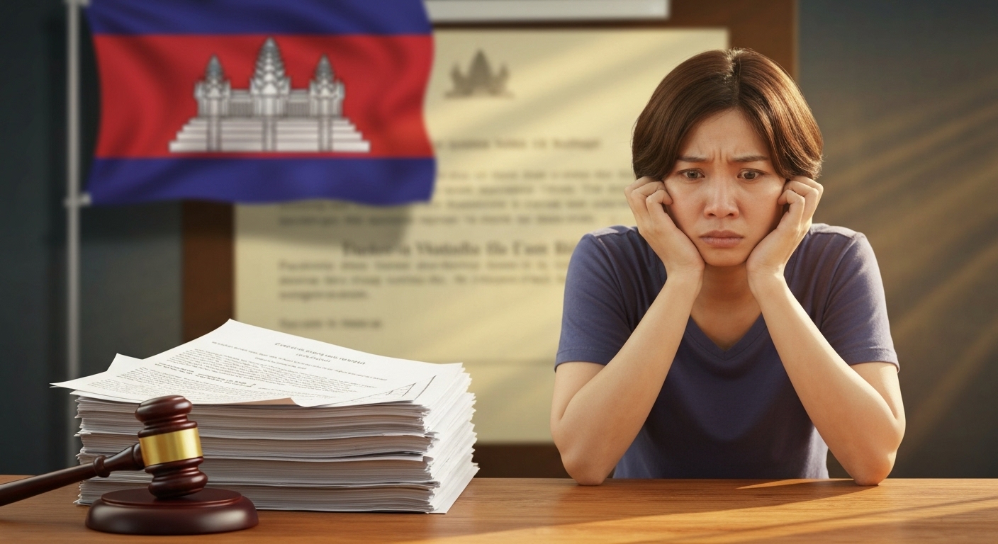 Hình ảnh minh họa các vấn đề pháp lý thường gặp tại Campuchia