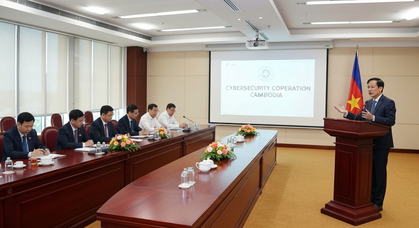 Hợp tác giữa Hội Việt Nam - Khmer và Bộ Nội vụ Campuchia
